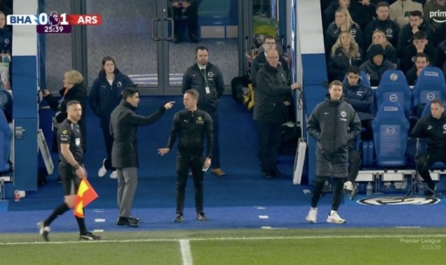 Opta：阿森纳本场平均开球时间31.4秒，少于本赛季195场英超